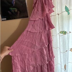 Ruffle dress- size small